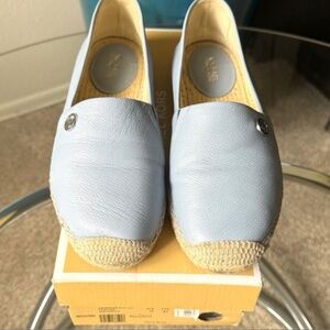 MICHAEL Michael Kors KENDRICK Leather Espadrilles = US7M